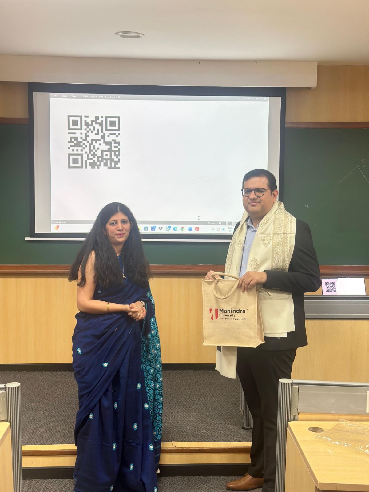 Guest Lecture at Mahindra University